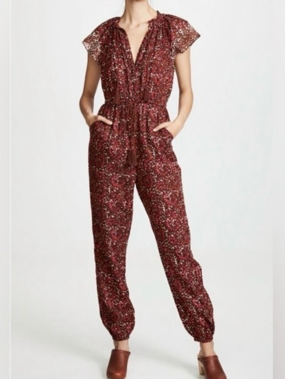 ULLA JOHNSON | $375 Terra Floral Jumpsuit